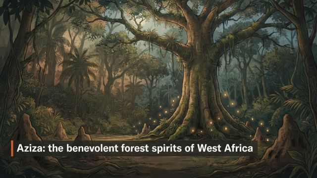 Myths & Legends - Aziza: the benevolent forest spirits of West Africa