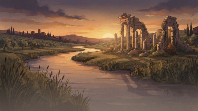 Myths & Legends - Jupiter Indiges: the deified hero Aeneas of Rome