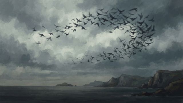 Myths & Legends - Sluagh: the airborne phantom host of Celtic folklore