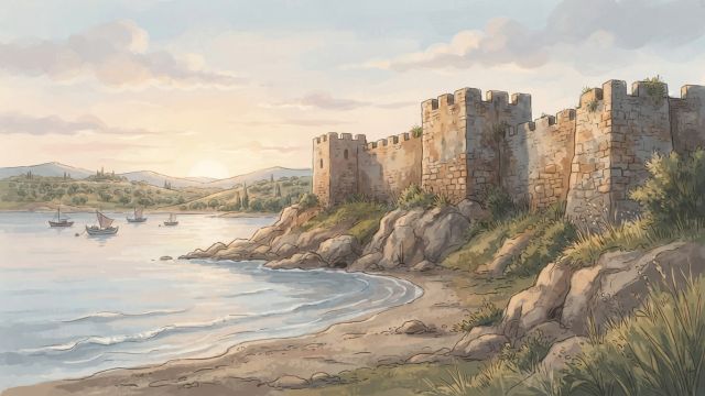 Myths & Legends - Lampsace: the princess deified for saving Greek colonists