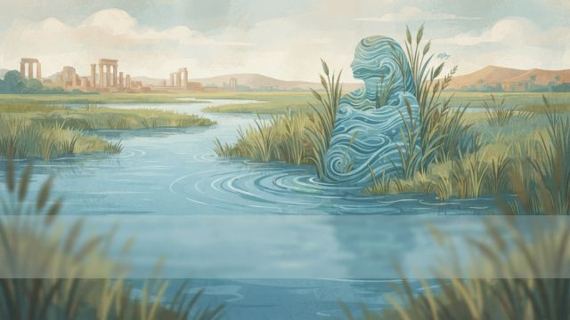 Myths & Legends - Wadj-wer: Egypt's fertility god of the great green