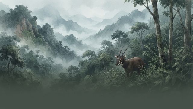 Wild Animals - Saola: the elusive horned mammal hidden in the Annamites