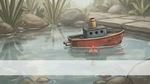 Inventions - Pop pop boat: The steam toy propelled without moving parts