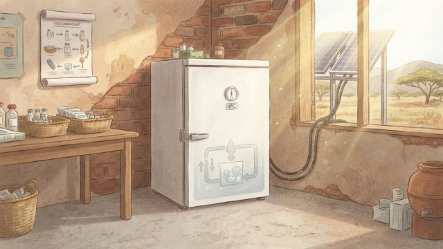 Inventions - Sure Chill: harnessing water physics for off-grid vaccine storage