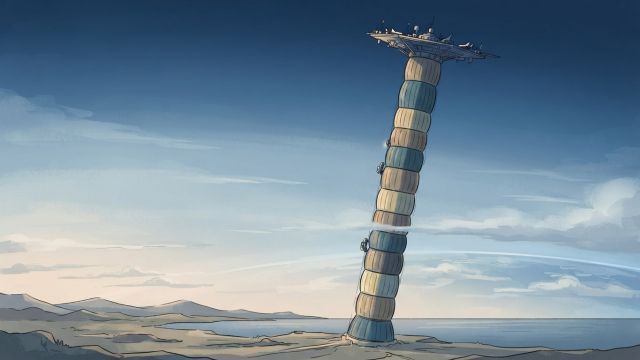 Great Structures - ThothX Tower: The twenty-kilometre inflatable space launch tower
