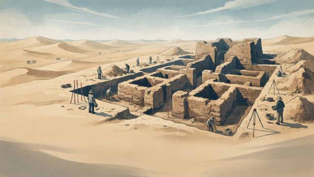 Shipwrecks & Lost Worlds - Tell el-Borg: ancient Egypt's lion fortress on the frontier