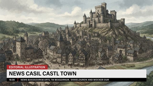 Great Structures - Castle towns: Urban communities founded around fortresses