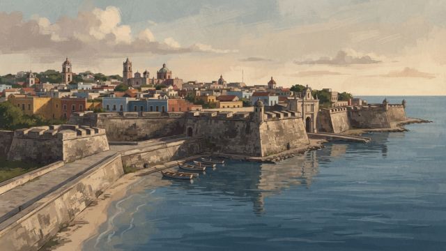 World Wonders - Campeche: The fortified colonial port of the Gulf