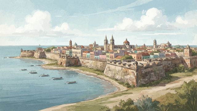 World Wonders - Campeche: The fortified colonial seaport of the Yucatan