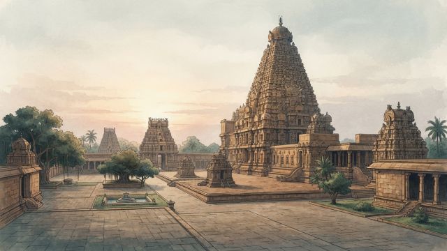 World Wonders - Great Living Chola Temples: southern India's medieval architectural marvels
