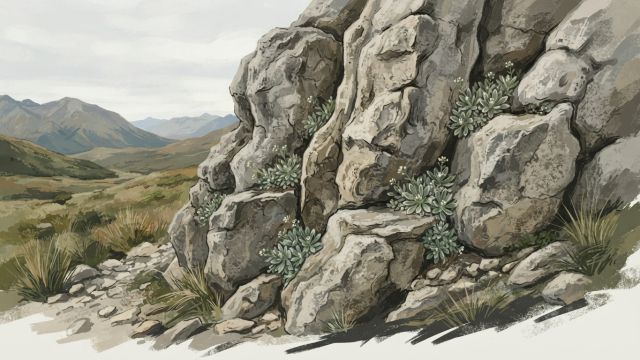 Wild Animals - Limestone cress: New Zealand's critically restricted herb