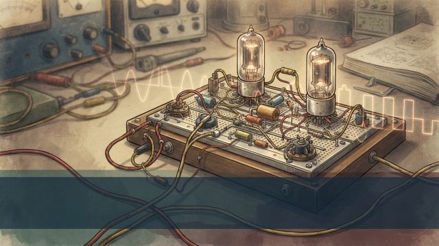 Inventions - Multivibrator: electronic circuits pulsing across two states