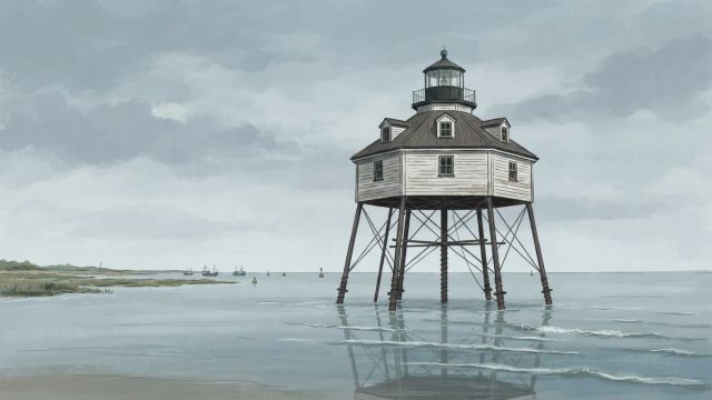 Great Structures - Screw-pile lighthouses: Anchoring maritime beacons in shifting sands