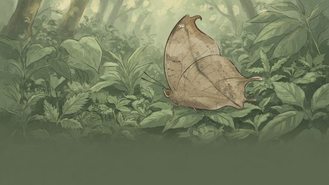 Wild Animals - Memphis appias: South America's cryptic leafwing