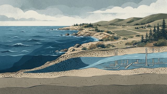 Planet Earth - Saltwater intrusion: ocean water threatens coastal aquifers