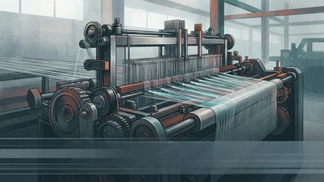 Inventions - Water-jet looms: high-speed weaving powered by fluid propulsion