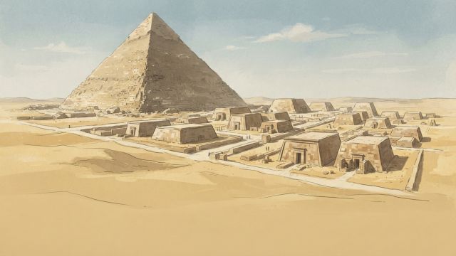Shipwrecks & Lost Worlds - Cemetery GIS: elite tombs beside the Great Pyramid