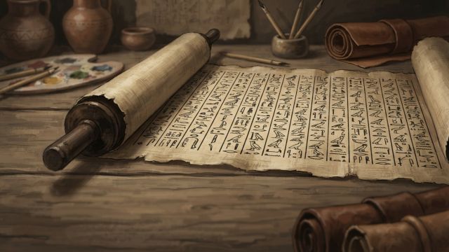 Egyptology - Cursive hieroglyphs: Egypt's handwritten sacred book hand