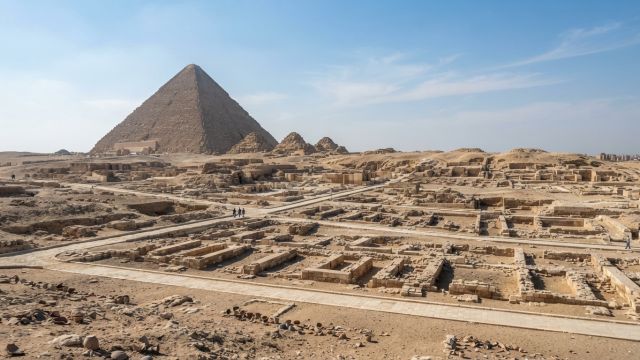 Shipwrecks & Lost Worlds - Giza East Field: the cemetery beside the Great Pyramid