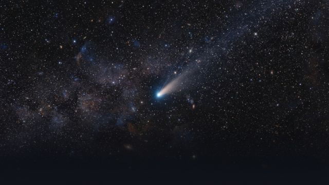 Space - Euclid Space Telescope Discovers Its First New Comet