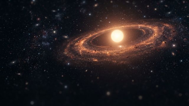 Space - Webb Telescope Examines Collisions in Extreme Debris Disks