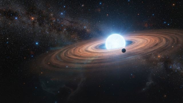 Space - Hubble Data Suggests Second-Generation Planet Around White Dwarf