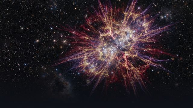 Space - Gemini North Reveals Knots in Historic Supernova Remnant