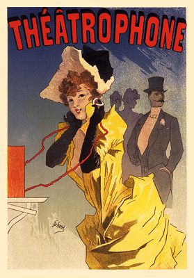 Inventions - Théâtrophone: Live Opera Streamed Through Victorian Telephone Lines