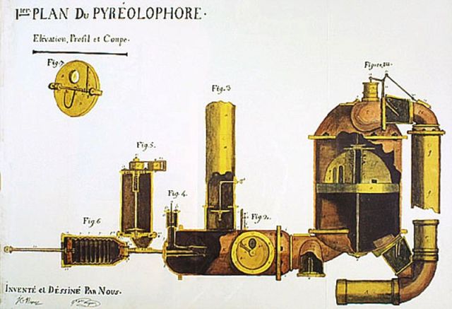 Inventions - Pyréolophore: The World's First Boat Combustion Engine