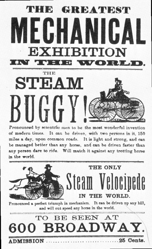 Inventions - Roper steam velocipede: an early steam-powered motorcycle pioneer