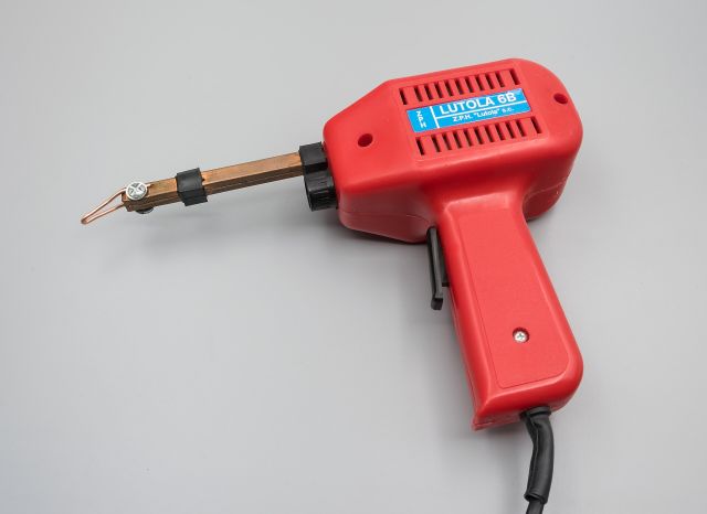 Inventions - Soldering gun: rapid electrical heat in a pistol grip