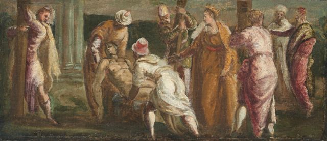 Art Minute - Saint Helen Testing the True Cross by Tintoretto