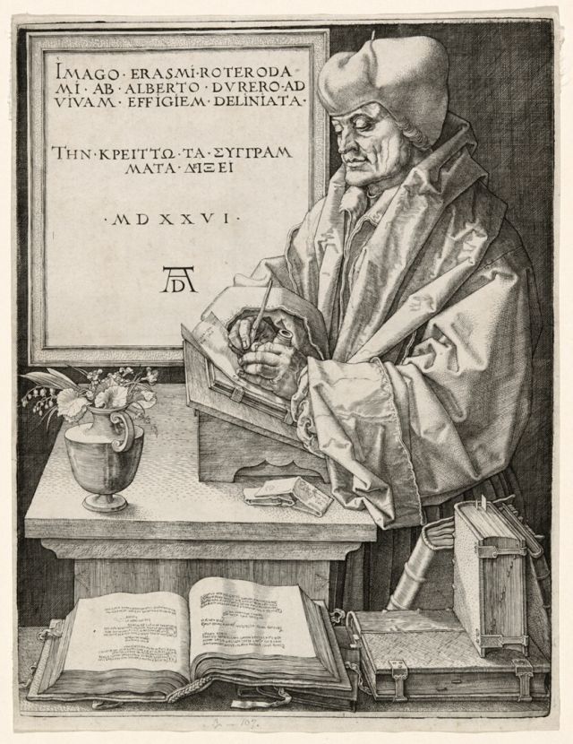 Art Minute - Erasmus of Rotterdam by Albrecht Dürer
