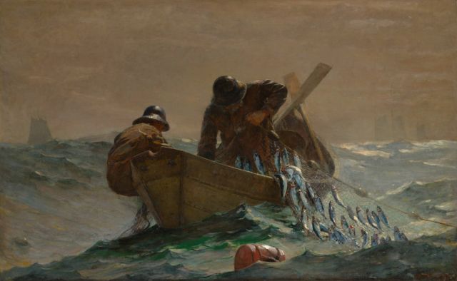 Art Minute - The Herring Net by Winslow Homer