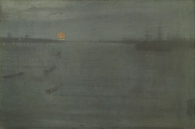 Art Minute - Nocturne: Blue and Gold—Southampton Water by James McNeill Whistler