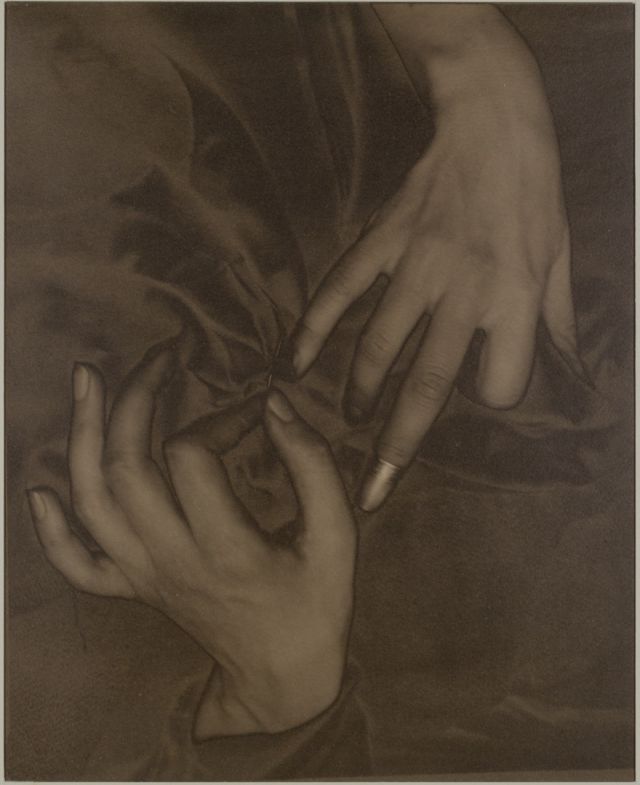 Art Minute - Georgia O'Keeffe—Hands and Thimble by Alfred Stieglitz