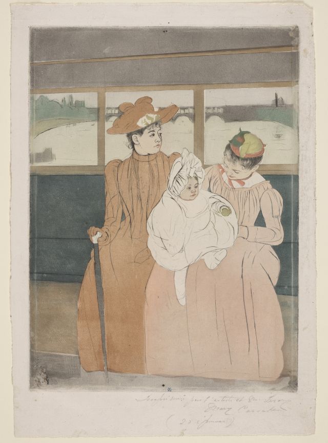 Art Minute - In the Omnibus by Mary Cassatt