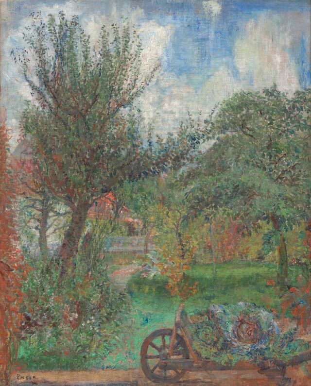 Art Minute - The Garden of the Rousseau Family by James Ensor