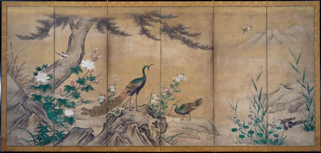 Art Minute - Birds and Flowers by Kano Mitsunobu