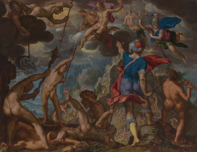 Art Minute - The Battle between the Gods and Giants, Joachim Wtewael