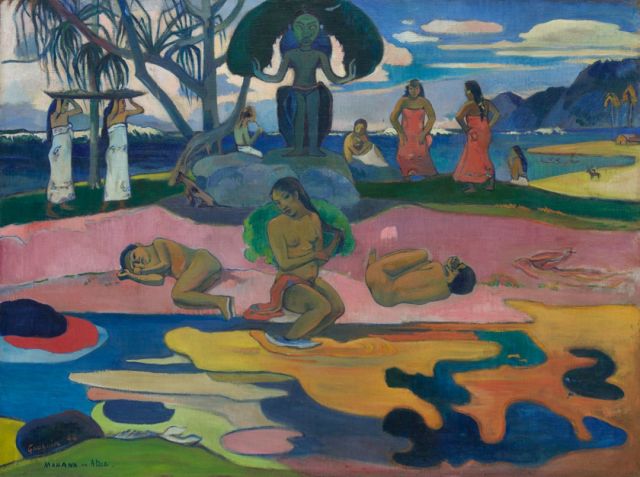 Art Minute - Day of the God by Paul Gauguin
