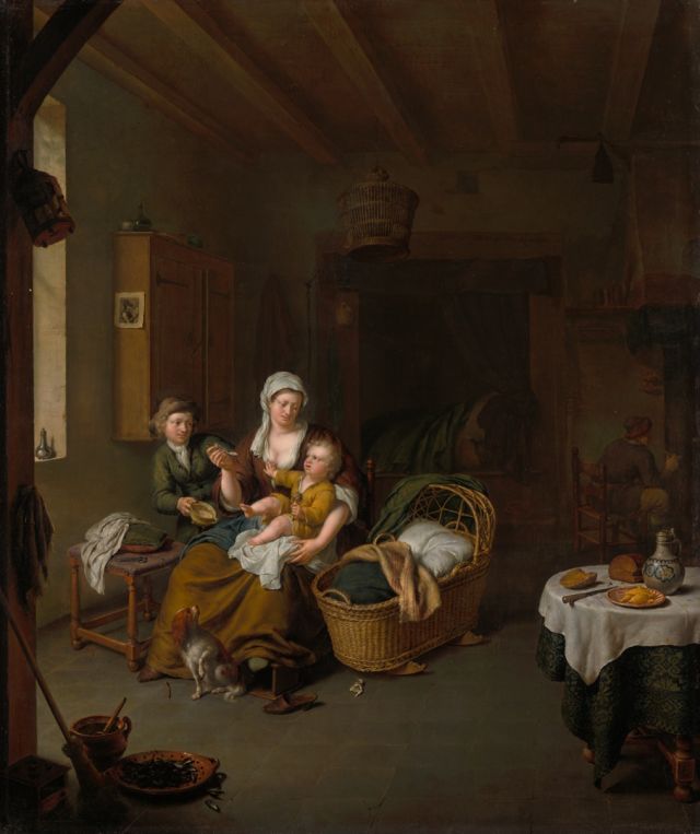 Art Minute - A Mother Feeding Her Child, Willem van Mieris