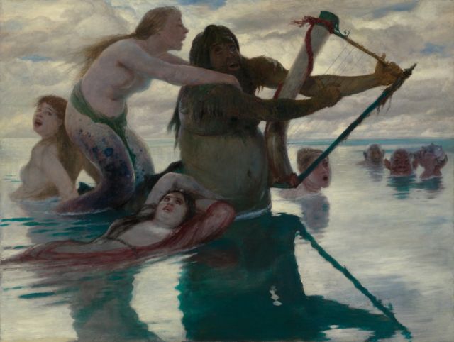Art Minute - In the Sea by Arnold Böcklin