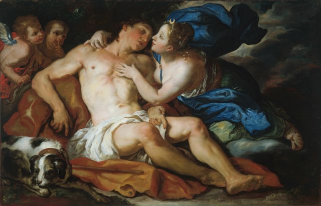 Art Minute - Diana and Endymion by Johann Michael Rottmayr