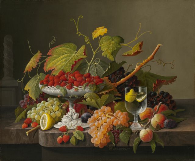 Art Minute - An Abundance of Fruit by Severin Roesen
