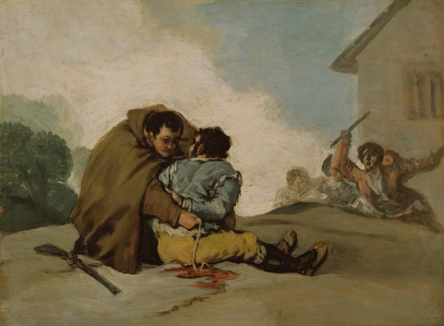 Art Minute - Friar Pedro Binds El Maragato by Francisco de Goya