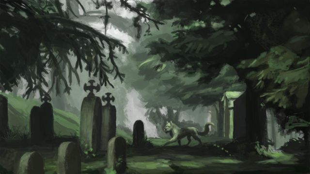Myths & Legends - Cù-sìth: the highland hound that hunted mortal souls