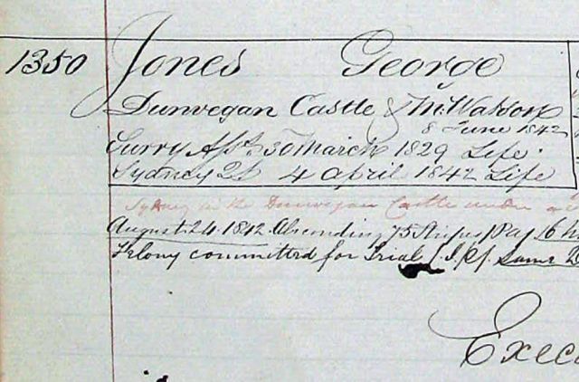 Crime Stories - George Jones: the Port Arthur penal escapee