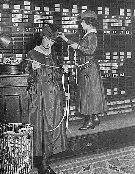 Inventions - Ticker tape: the earliest dedicated financial communications network