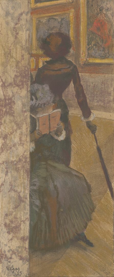 Art Minute - Mary Cassatt at the Louvre by Edgar Degas